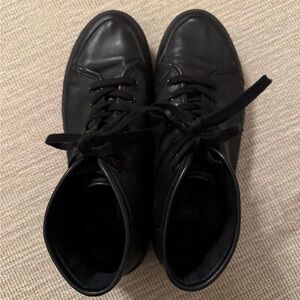 Rag & Bone Men's Black Leather High-Top